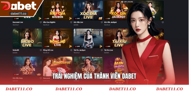 Trải nghiệm của thành viên